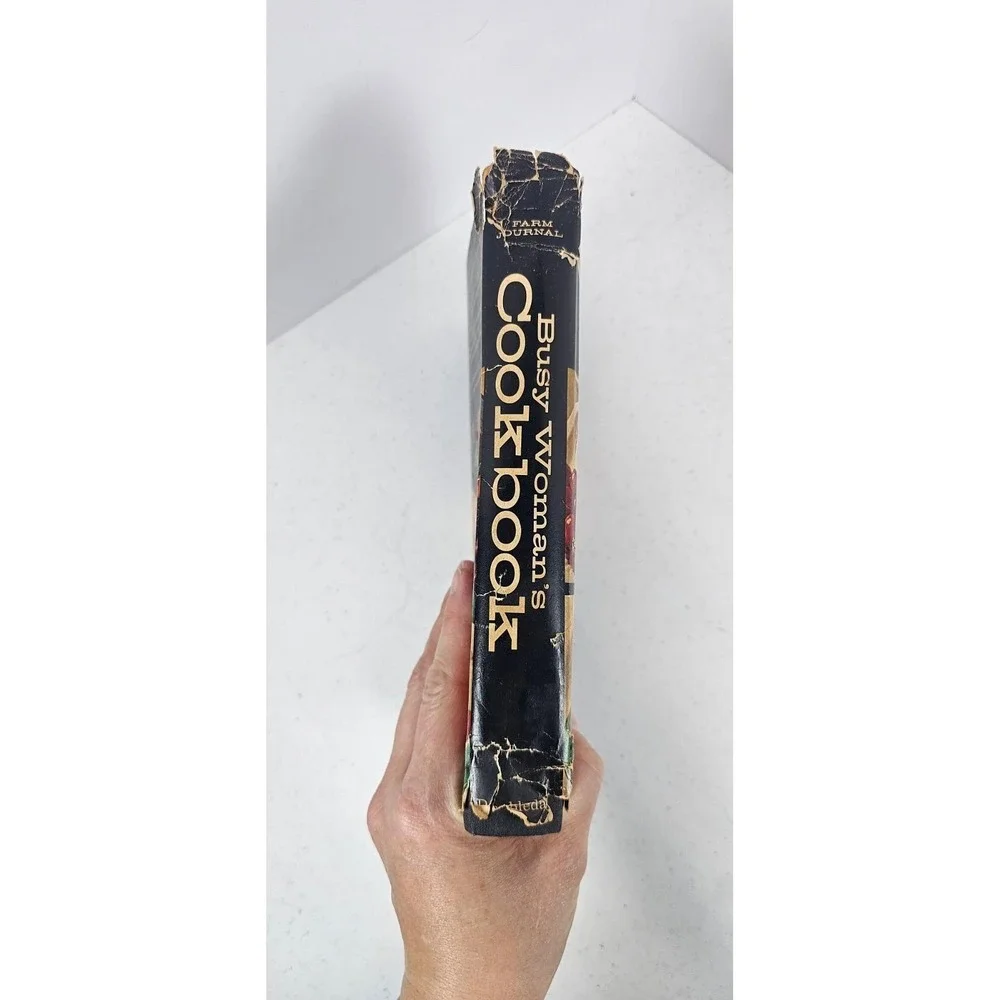 Busy Woman's Cookbook 1971 Farm Journal Vintage‎ Recipes Time Saving